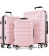 SHOWKOO 3 Piece Luggage Sets Expandable Suitcase Double Wheels . 400 Sets. EXW Los Angeles 